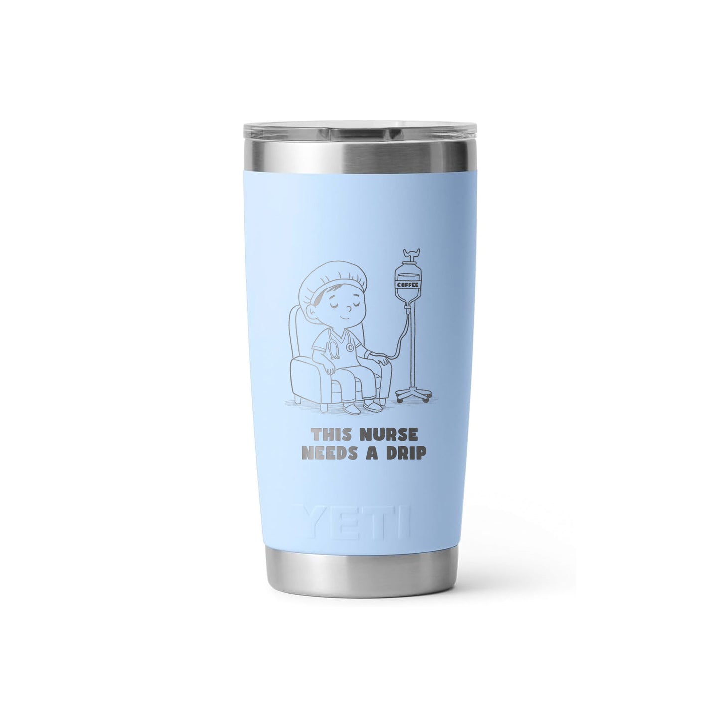 Coffee Drip- Nursing - Personalized Yeti® 20oz. Tumbler