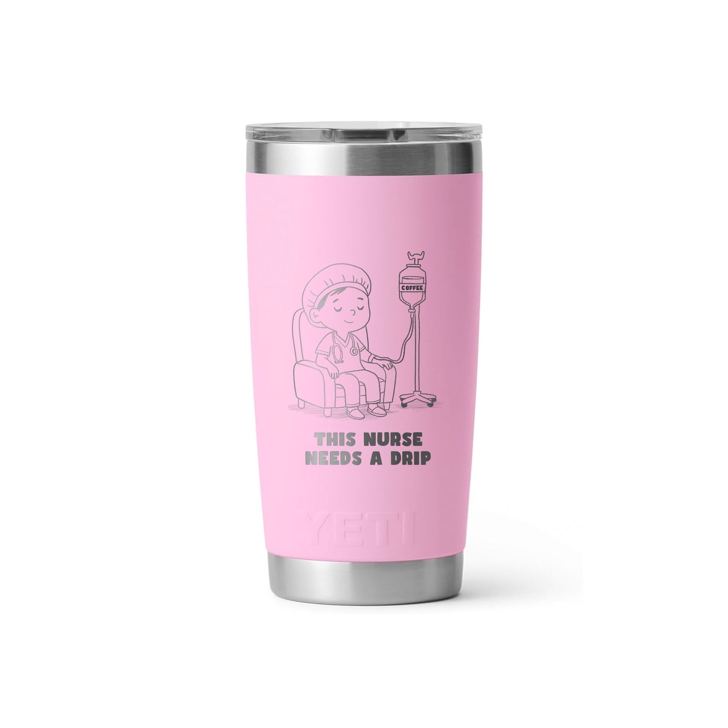 Coffee Drip- Nursing - Personalized Yeti® 20oz. Tumbler