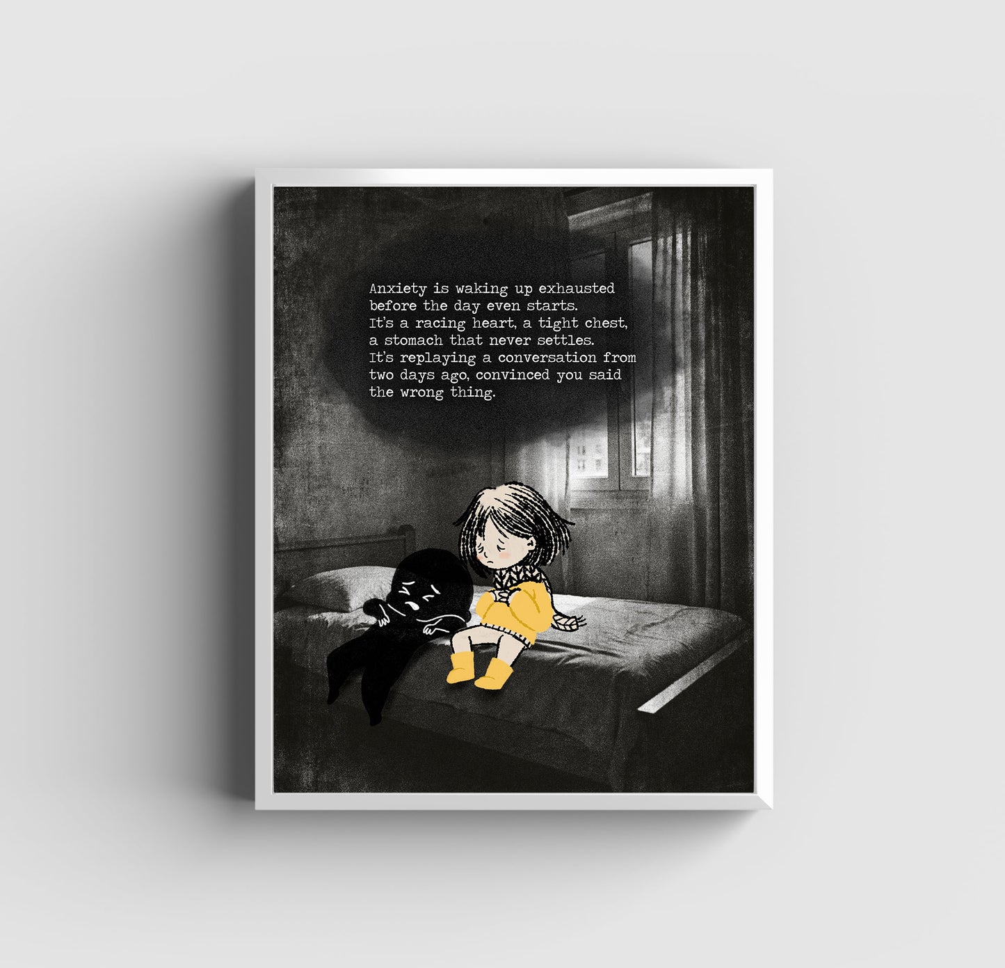 Anxiety Is - Art Print