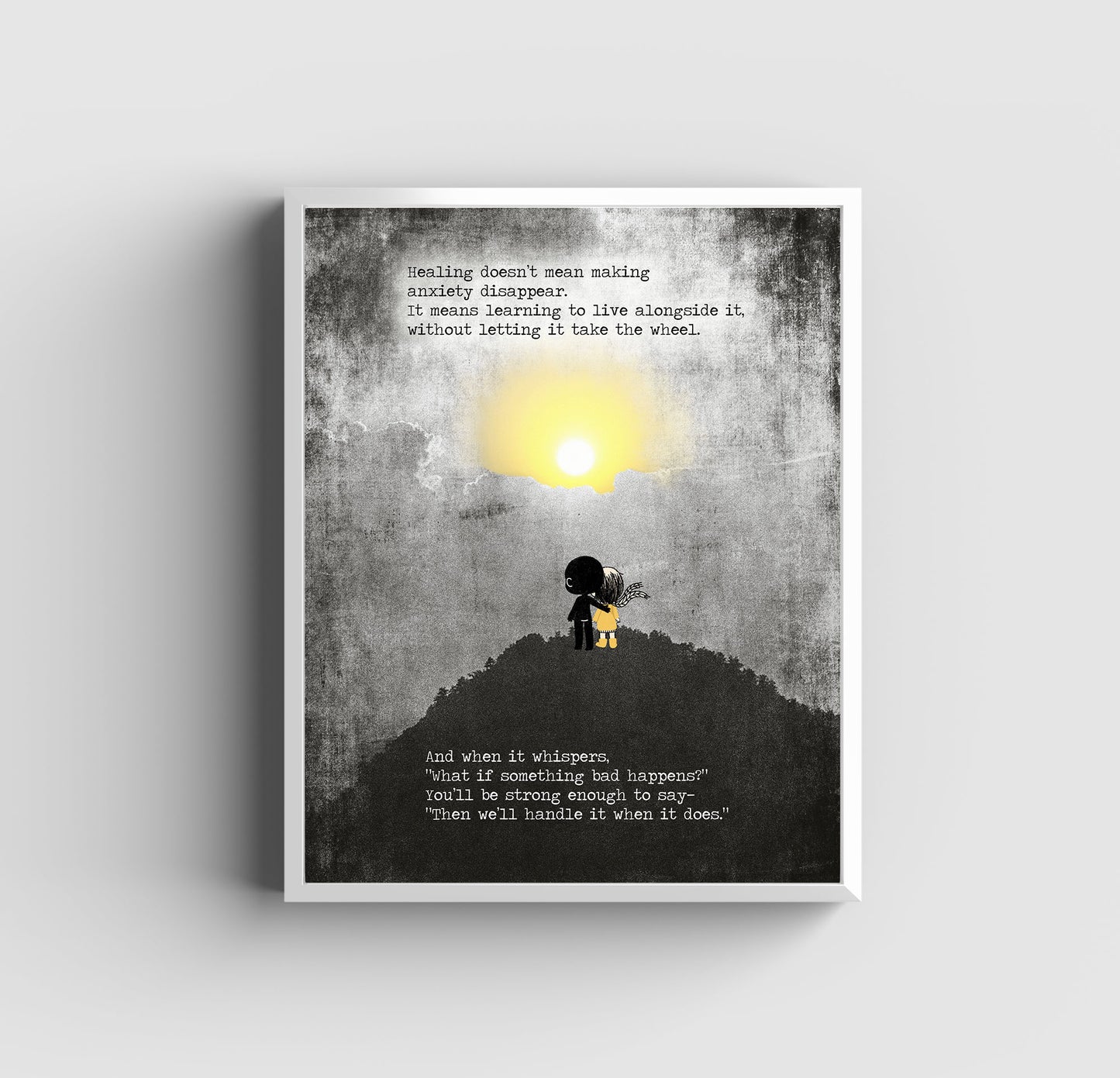 Anxiety Is - Art Print