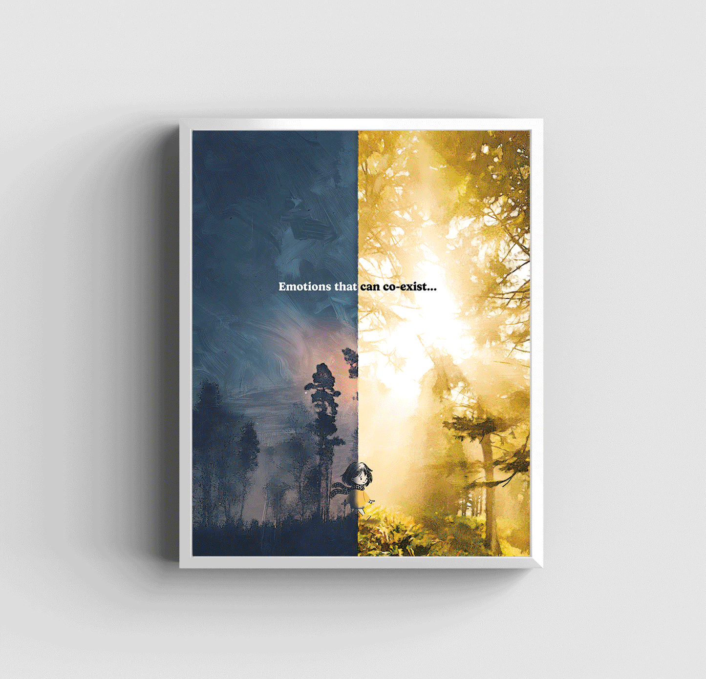 Emotions That Coexist - Art Print