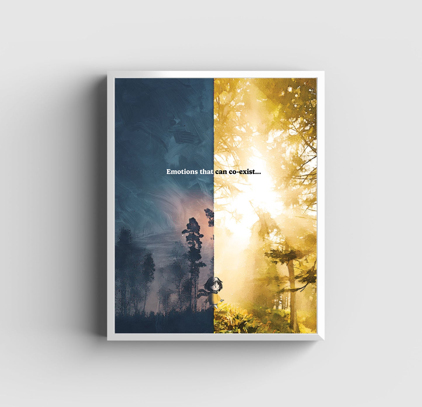 Emotions That Coexist - Art Print