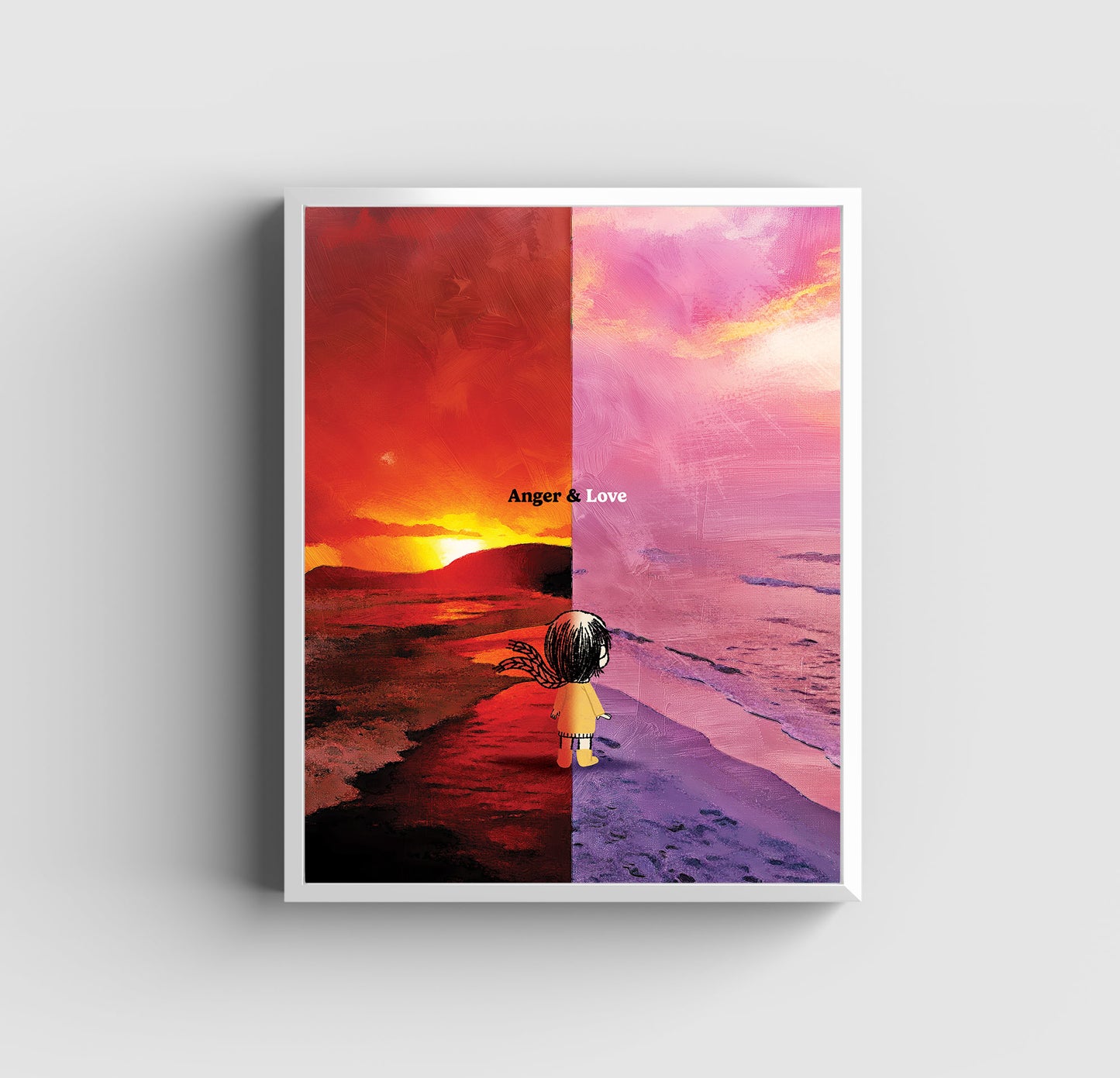Emotions That Coexist - Art Print
