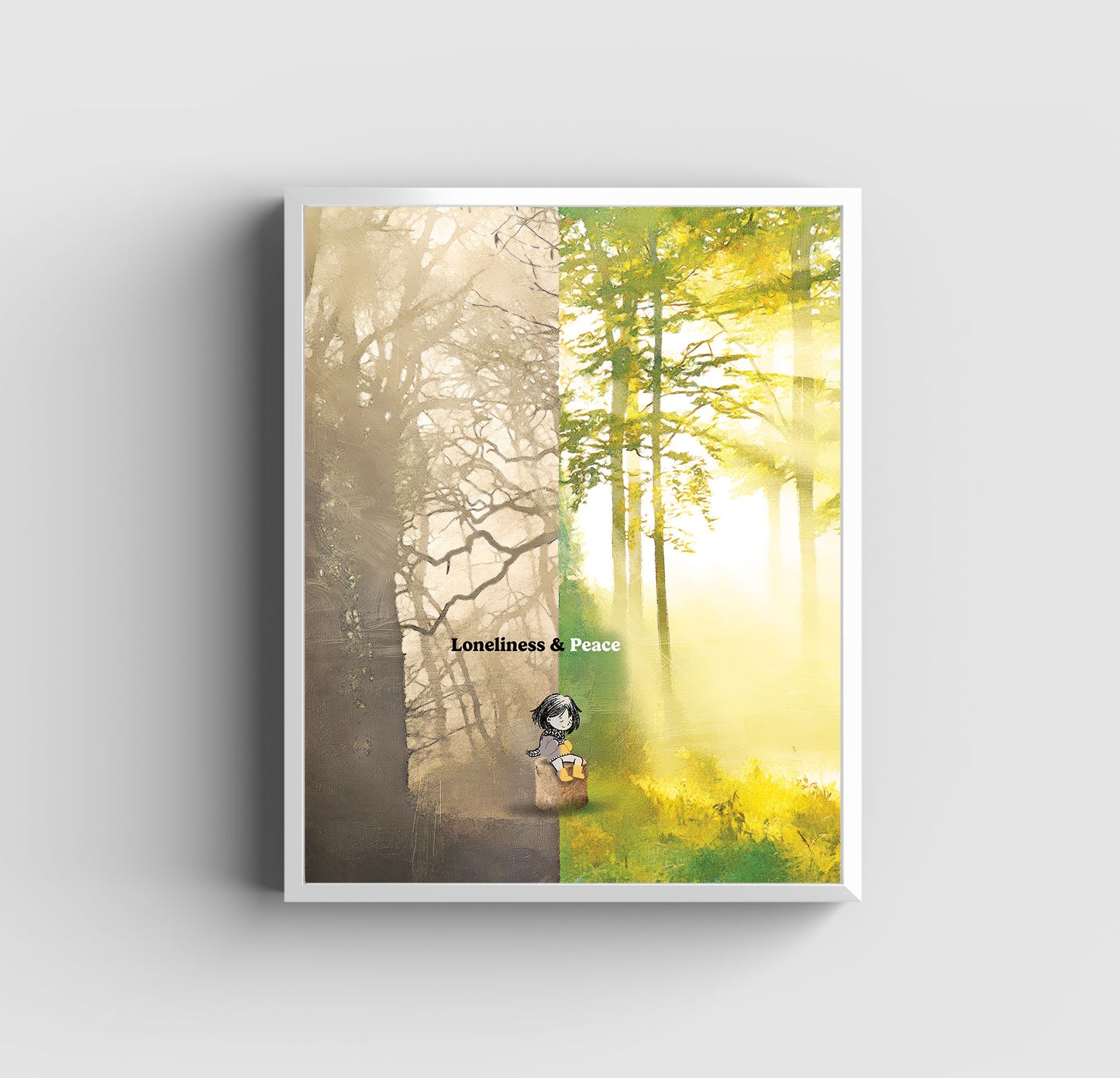 Emotions That Coexist - Art Print