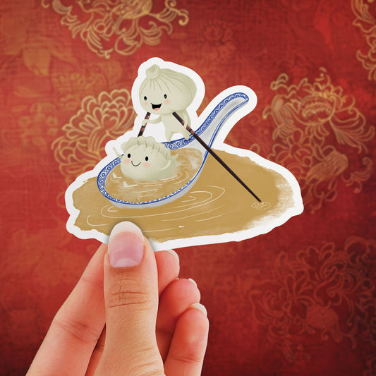 Soup Dumplings - Vinyl Sticker