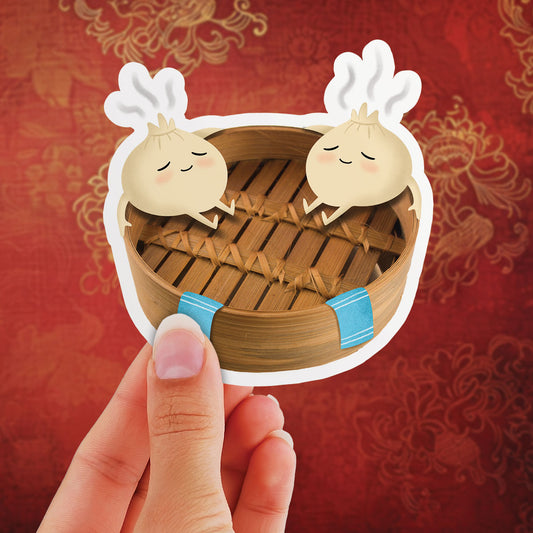 Steamed Buns - Vinyl Sticker