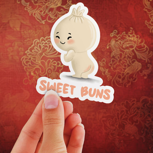 Sweet Buns - Vinyl Sticker