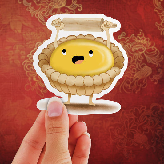 Egg Tart - Vinyl Sticker