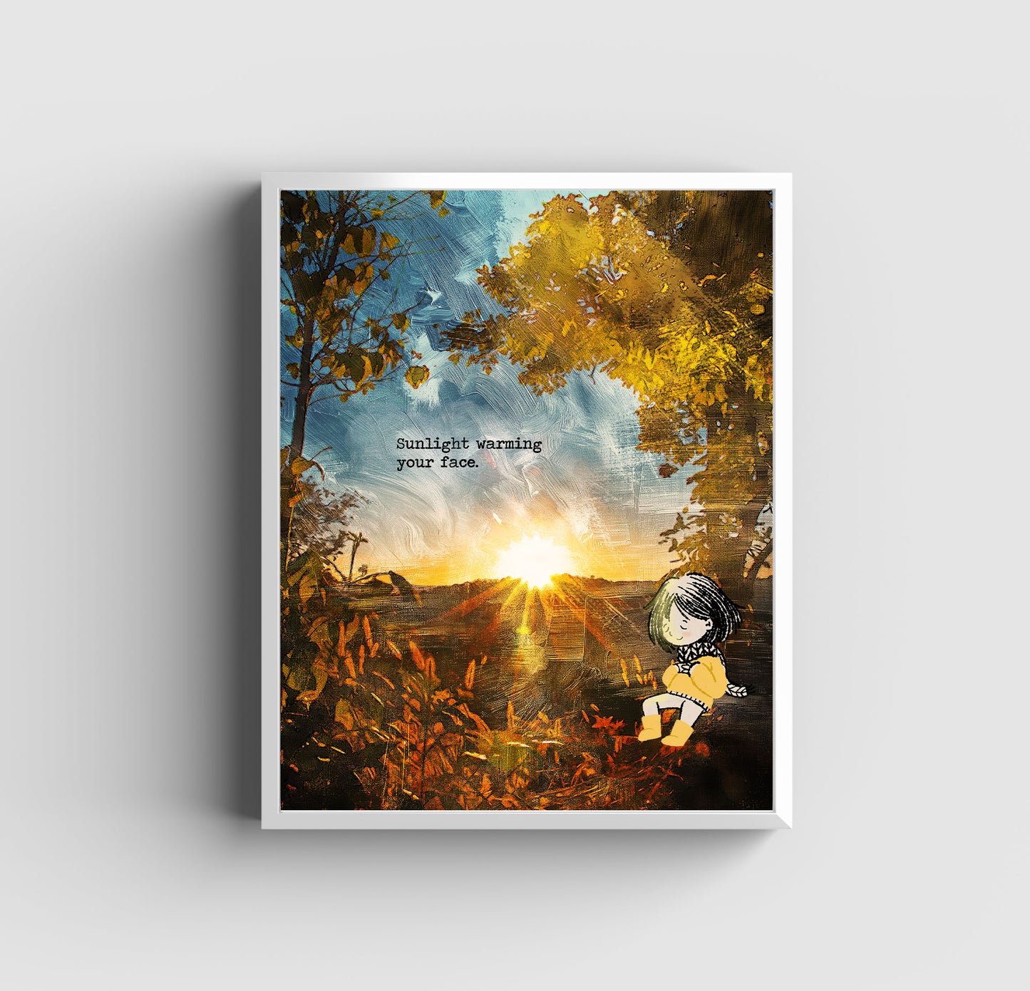 Happiness Is - Art Print