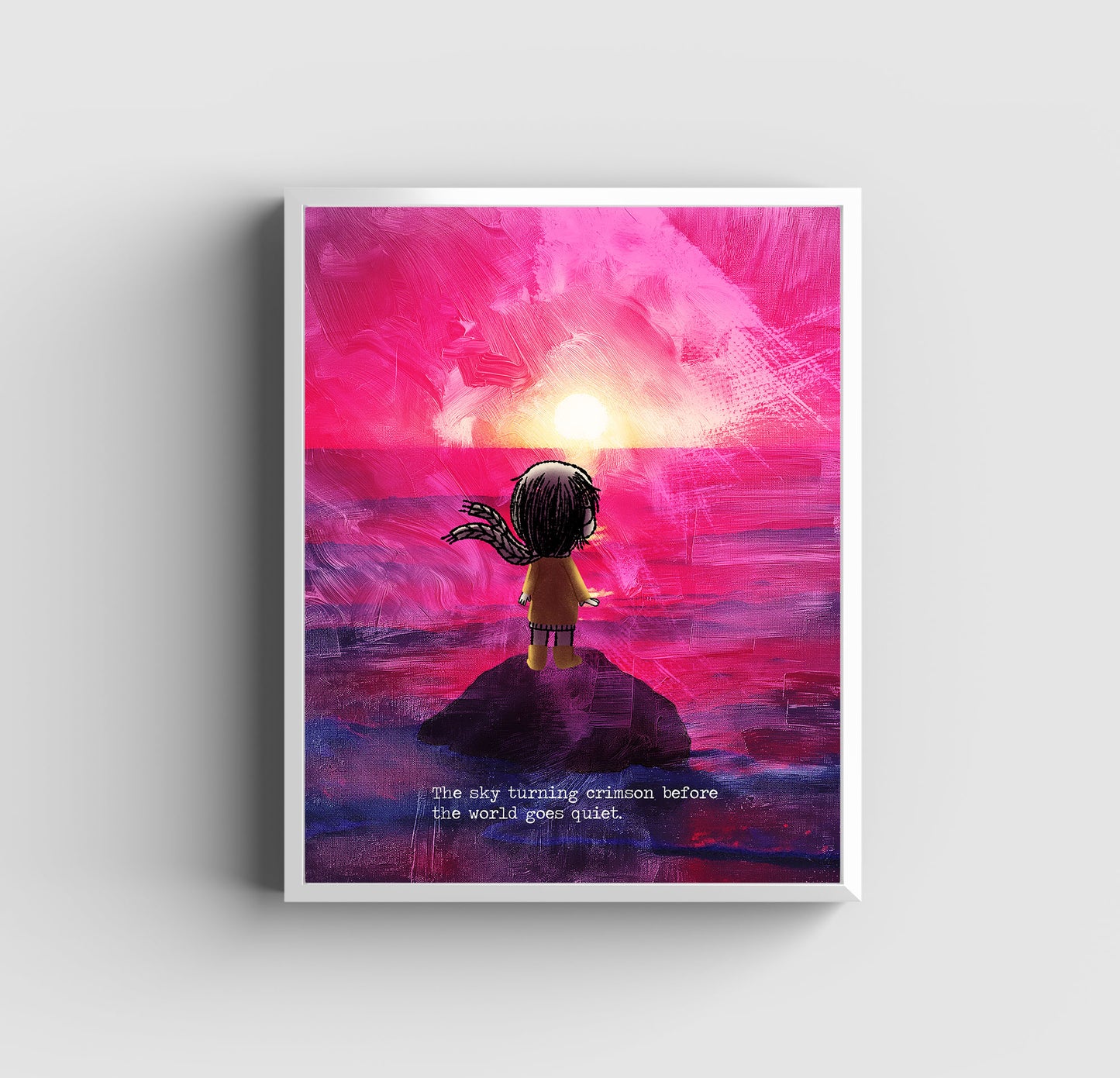 Happiness Is - Art Print