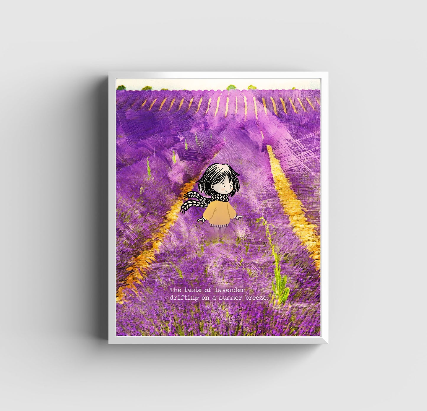Happiness Is - Art Print