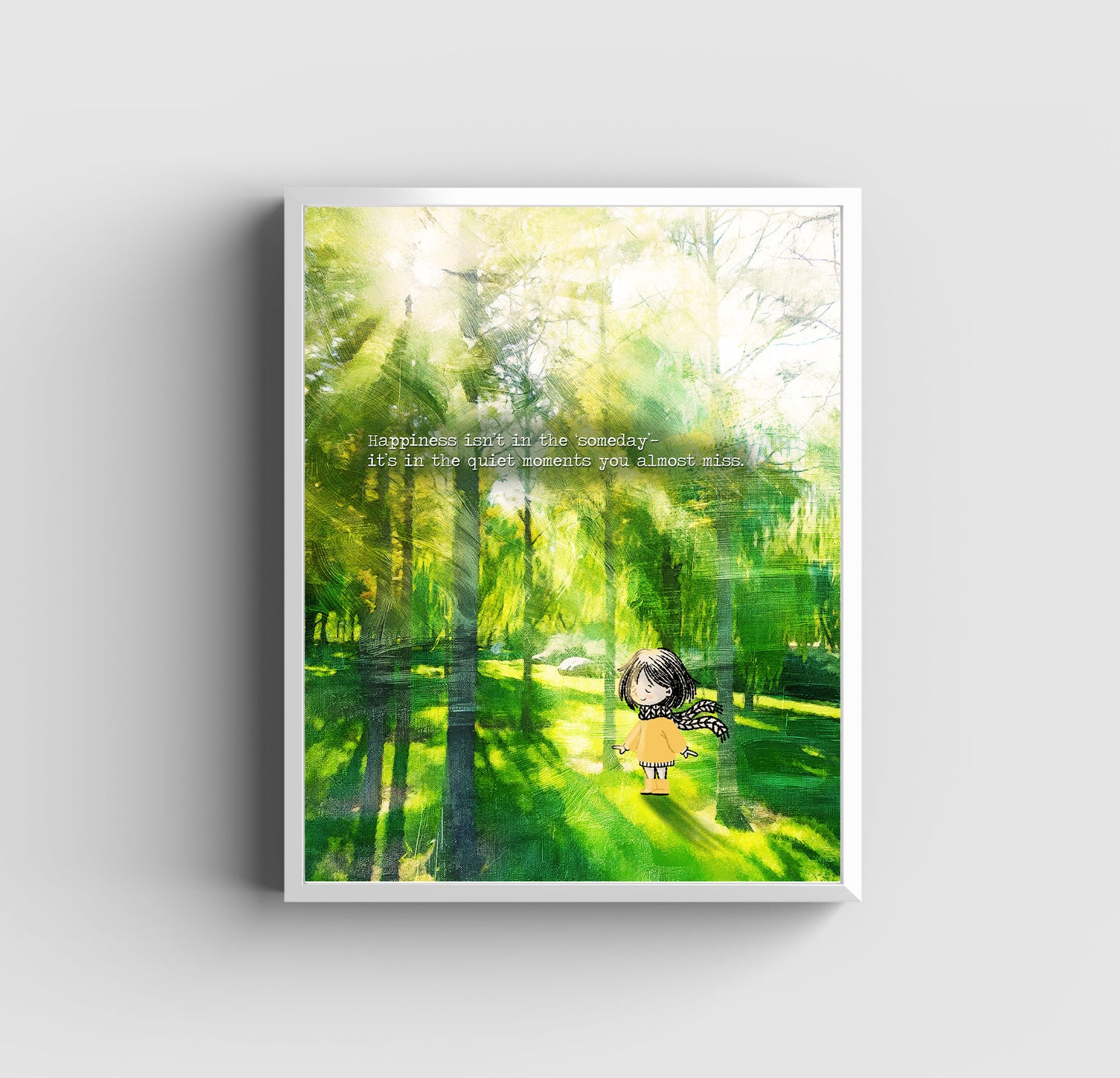 Happiness Is - Art Print