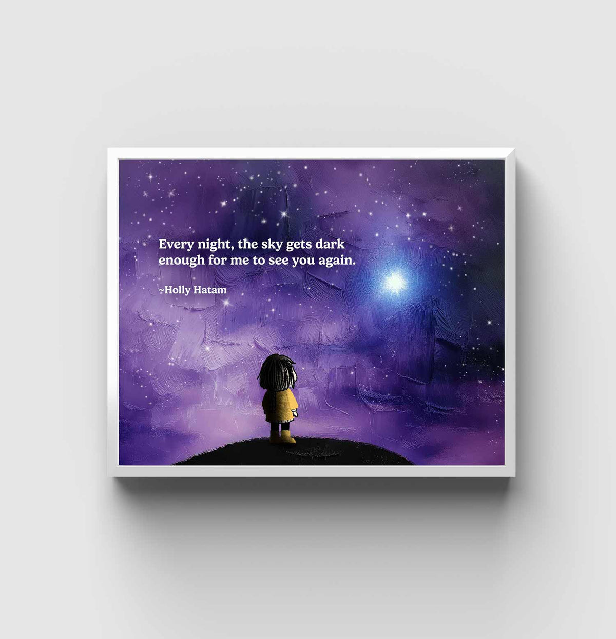 Grief Art Print – Memorial Gift for Loss of a Loved One