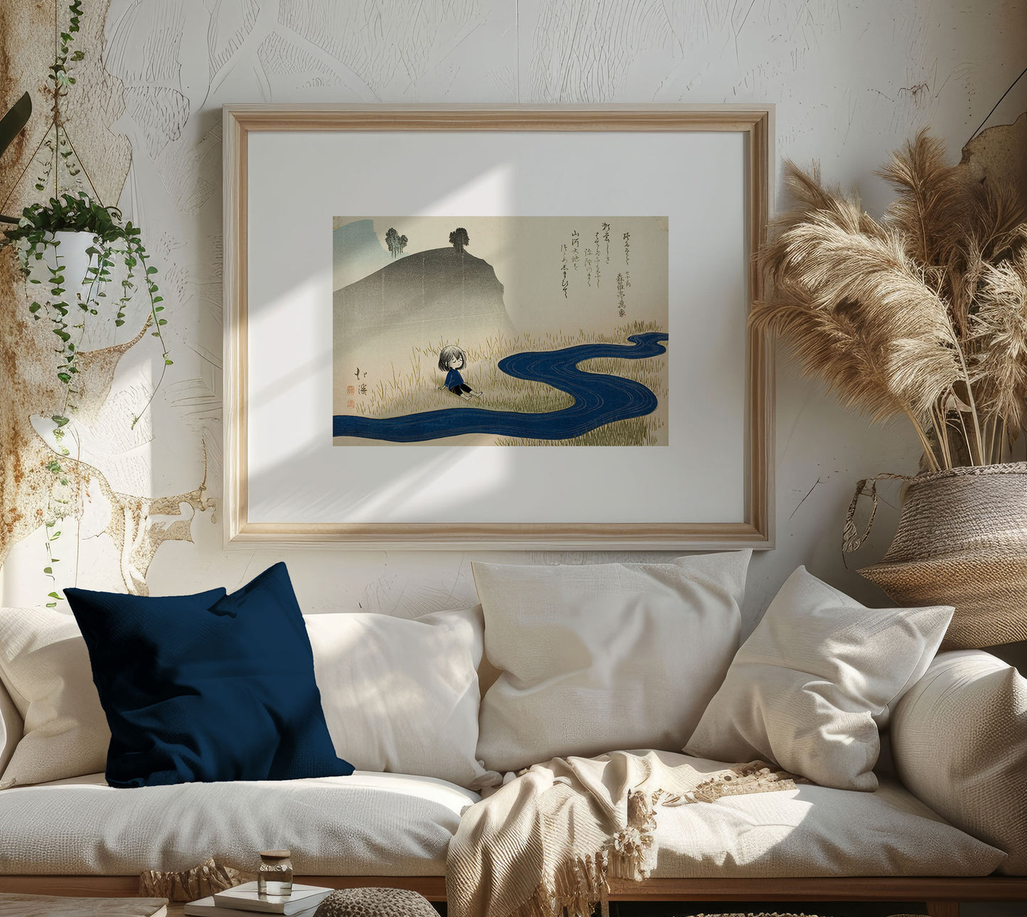 Listen River Art Print