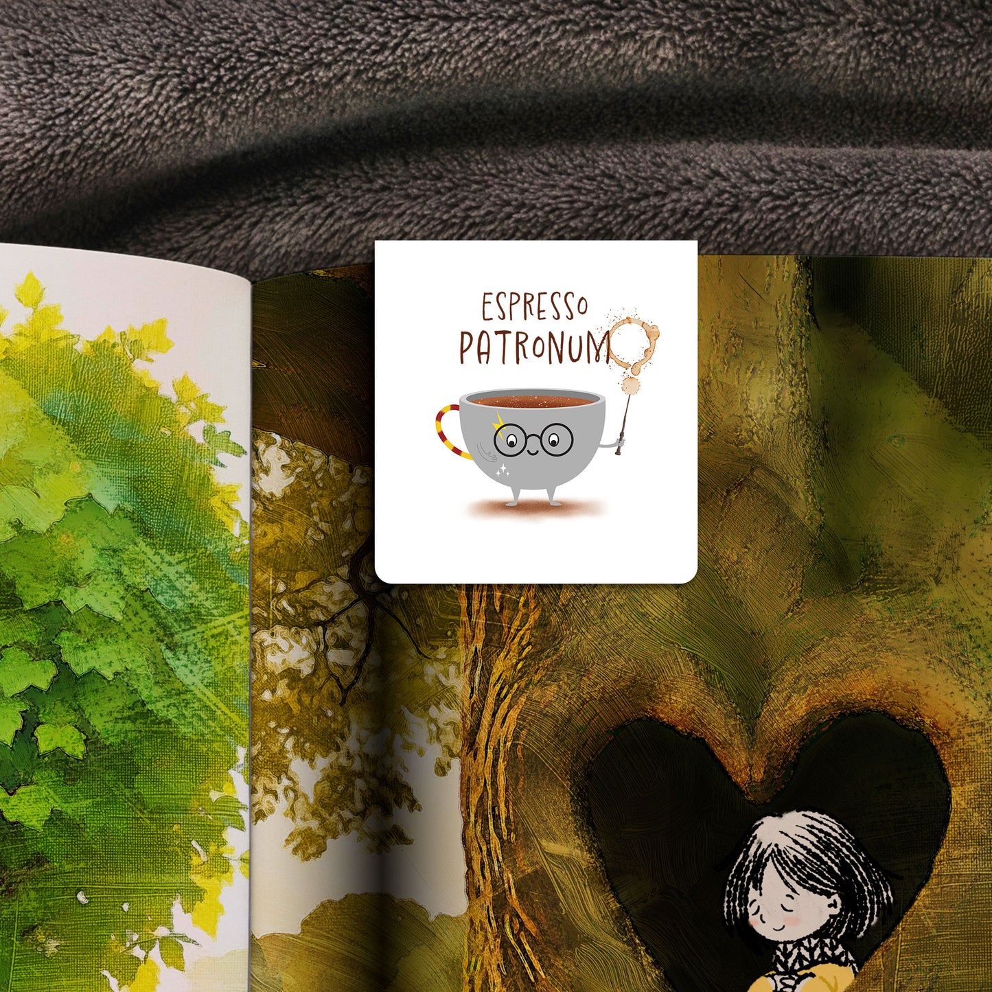Espresso Patronum - Magnetic Bookmark