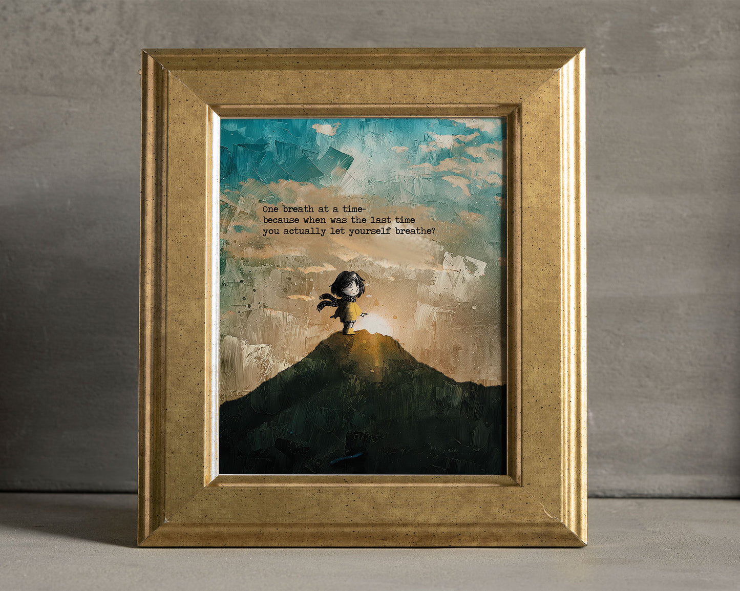 One Day At A Time - Art Print