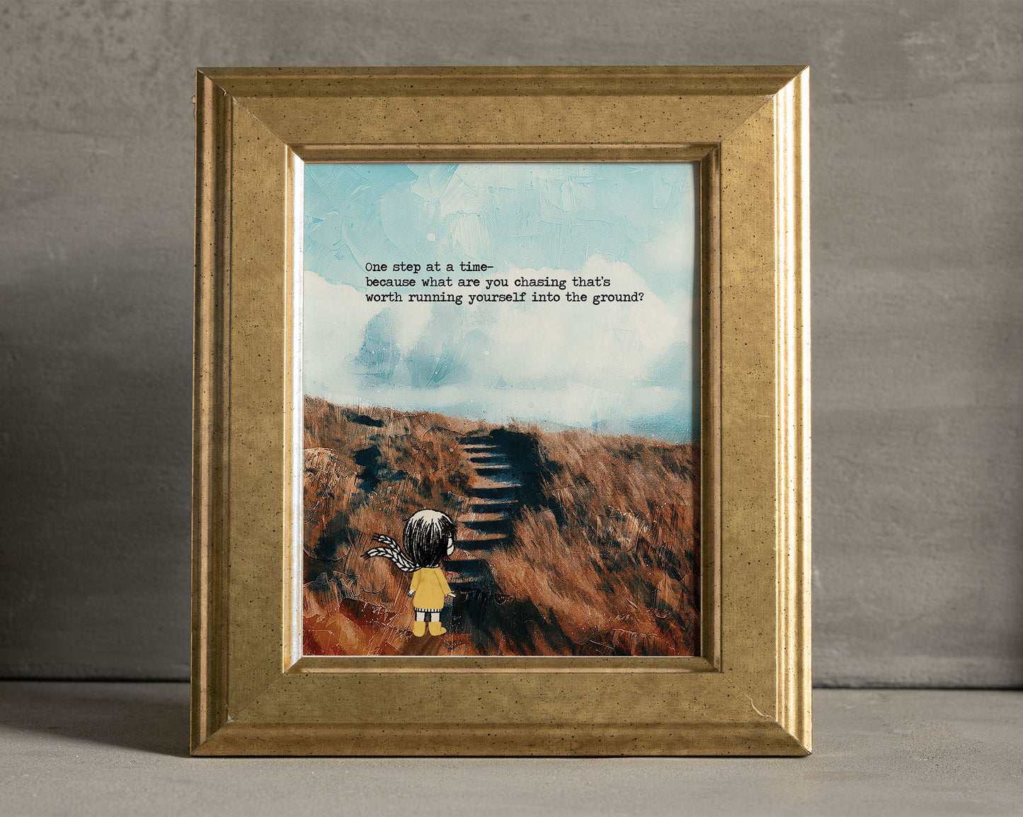 One Day At A Time - Art Print