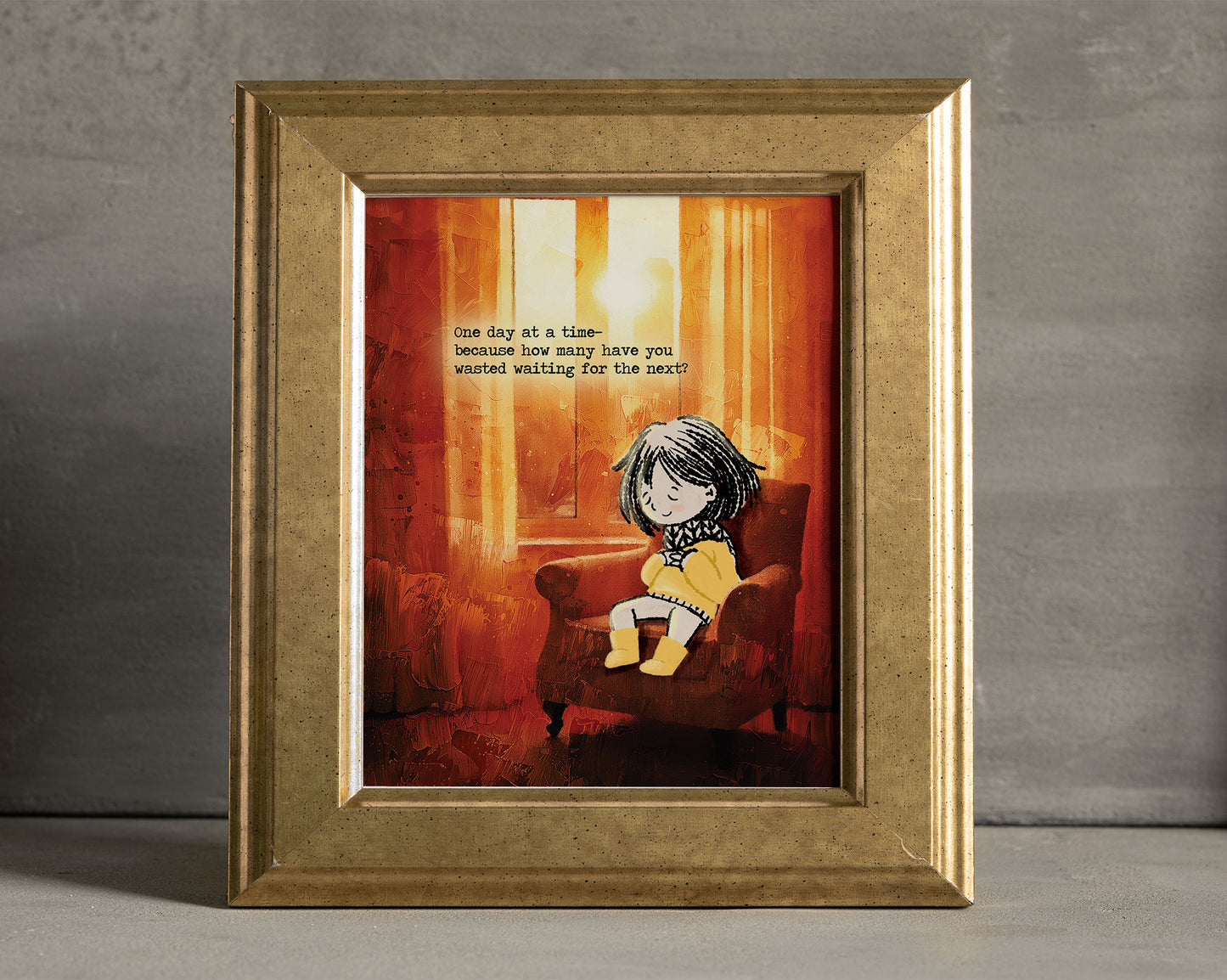 One Day At A Time - Art Print