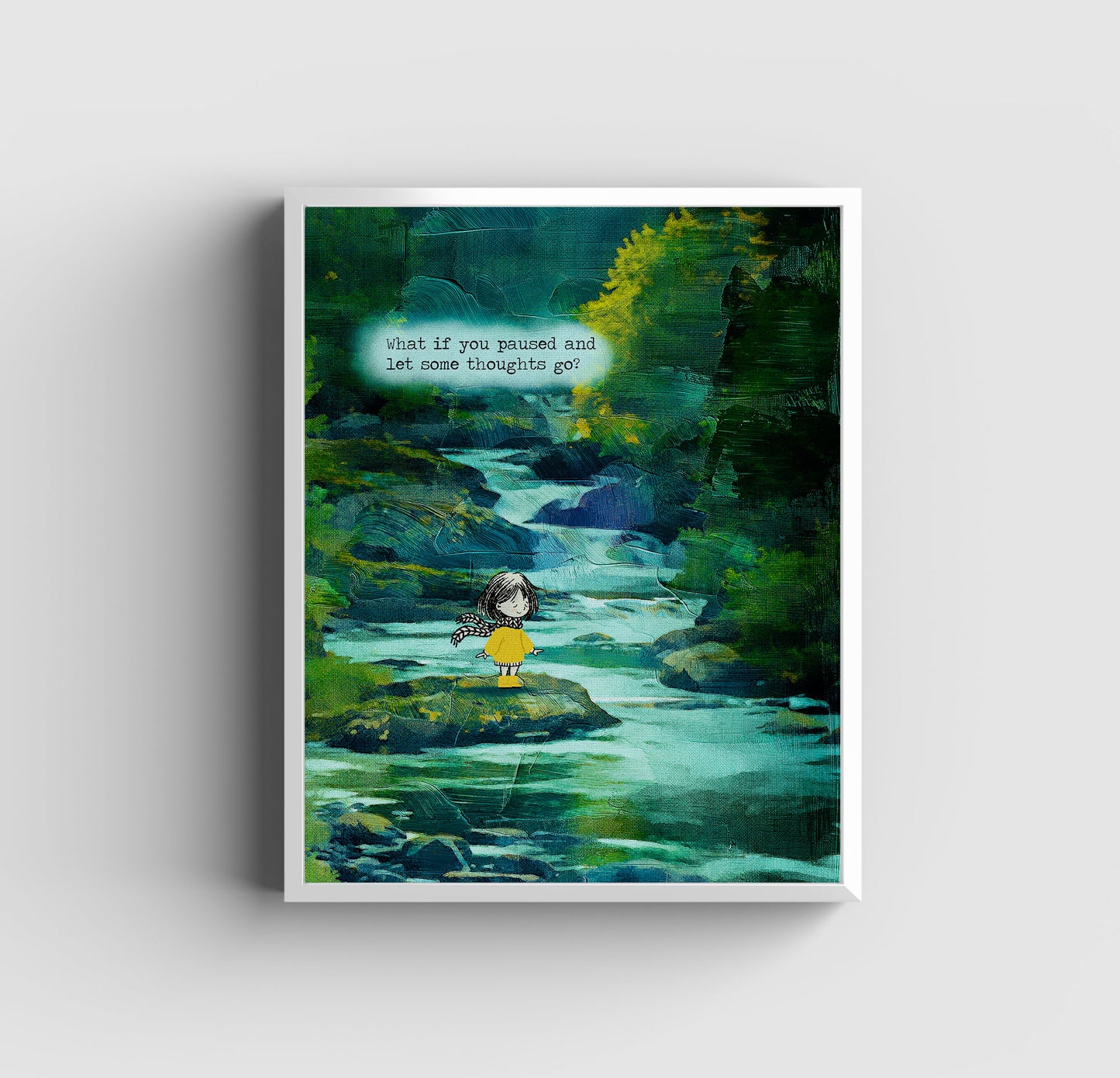 Overthinking - Art Print