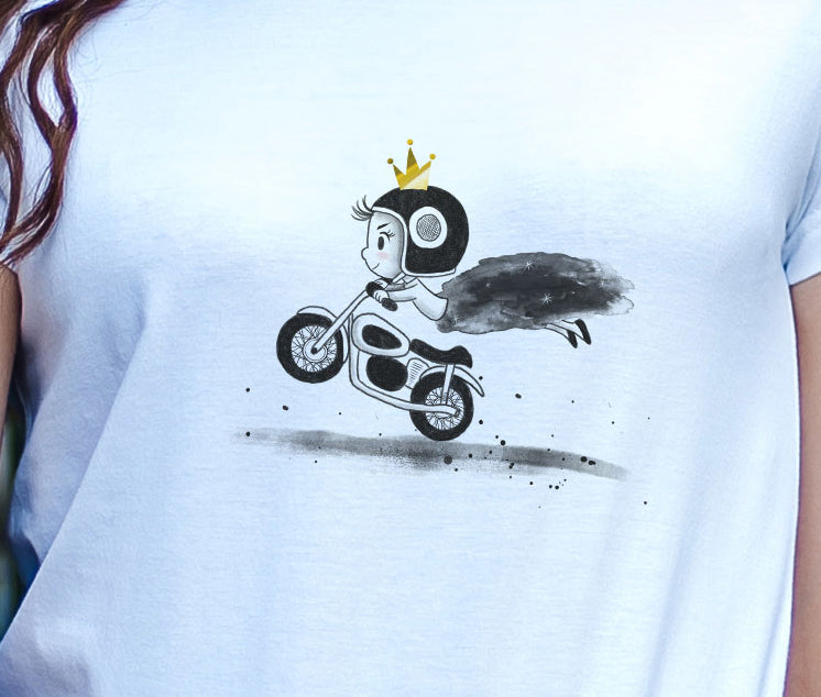 Queen Motocycle - T-shirt