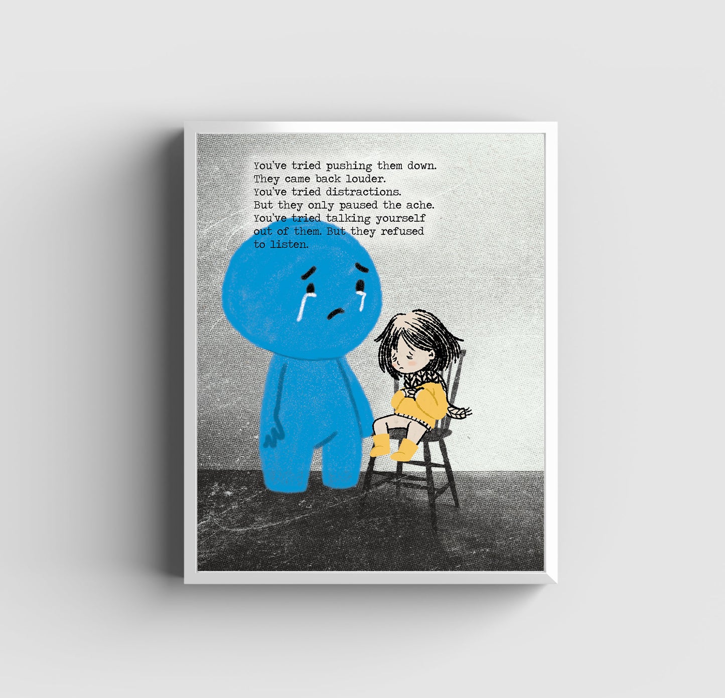 Sit With Your Feelings - Art Print