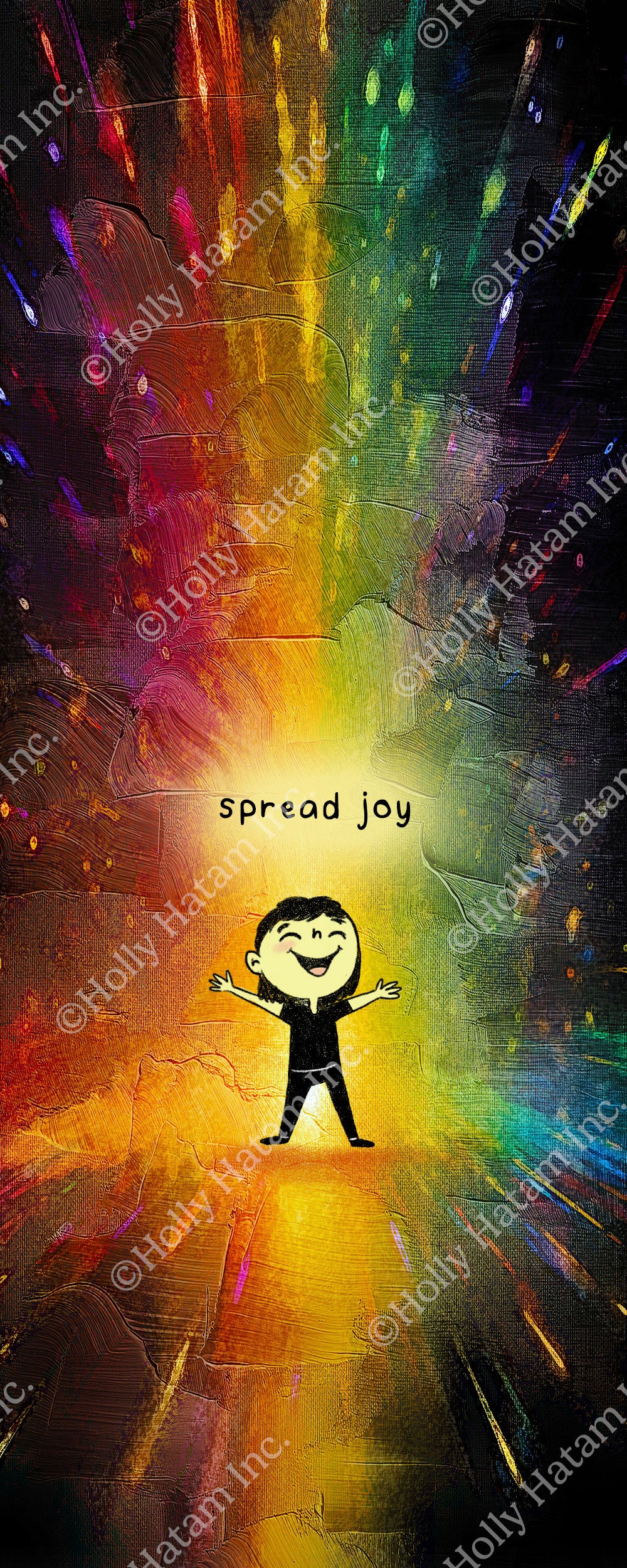Spread Joy - Phone Wallpaper