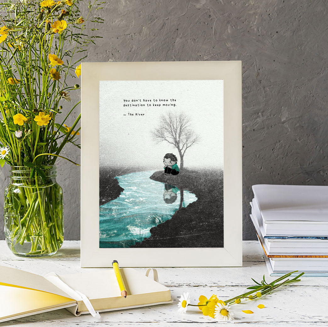 The River - Art Print