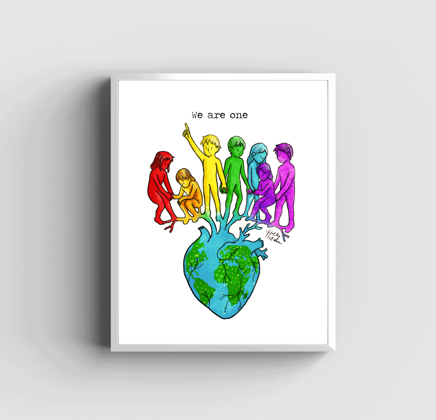 We Are One - Art Print