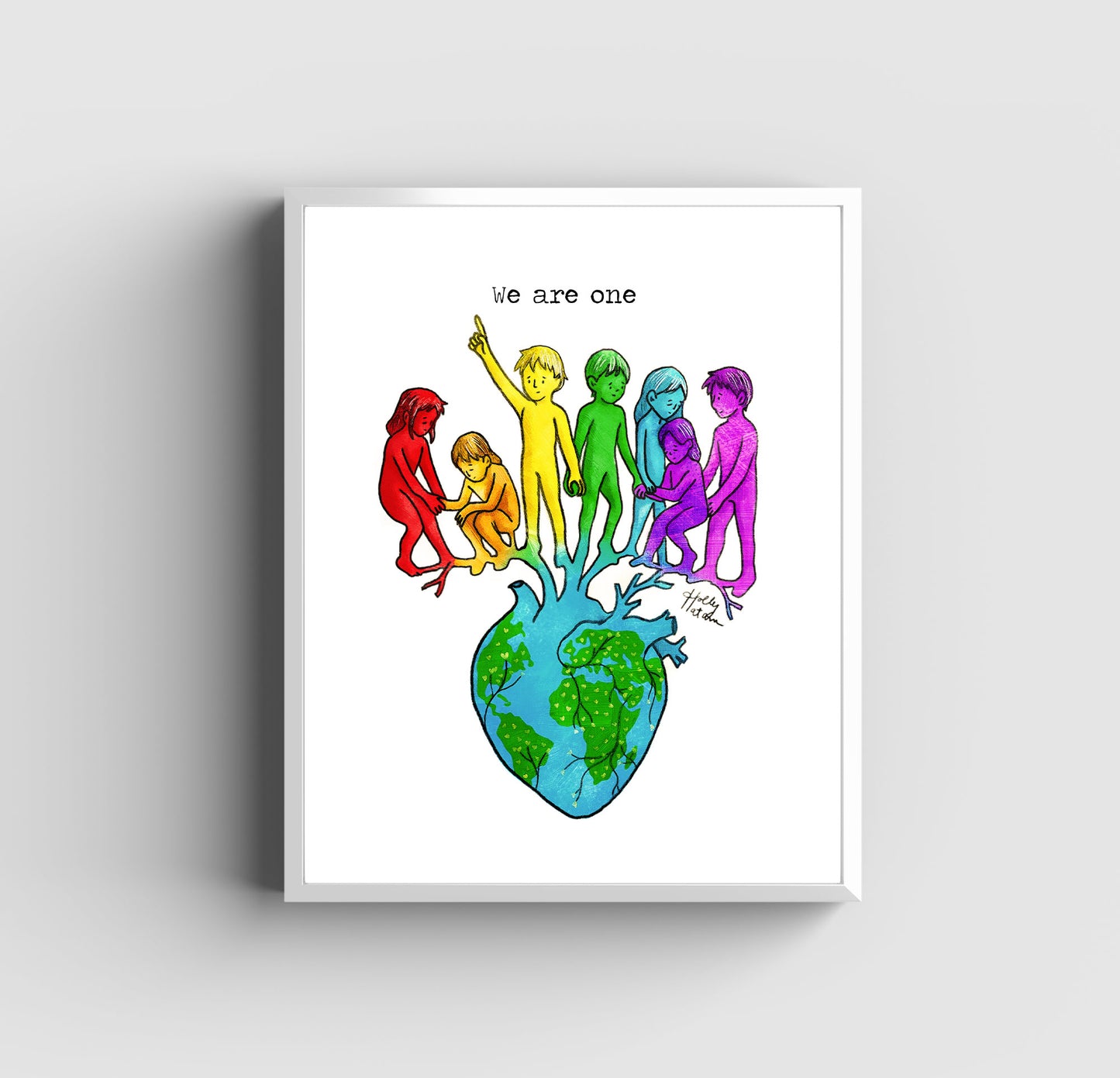 We Are One - Art Print