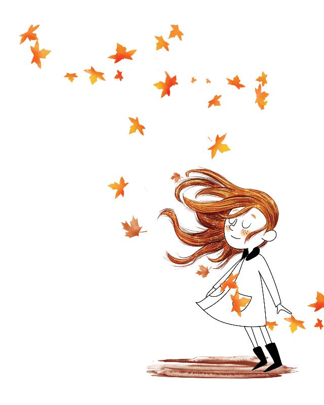 Autumn Breeze Art Print for Wall