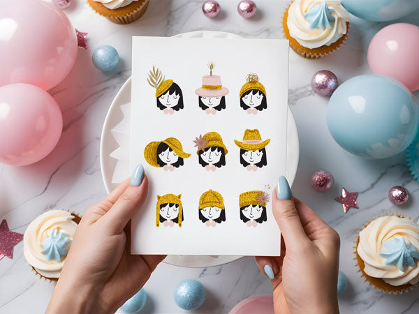 Hat-tastic Birthday Custom Greeting Card