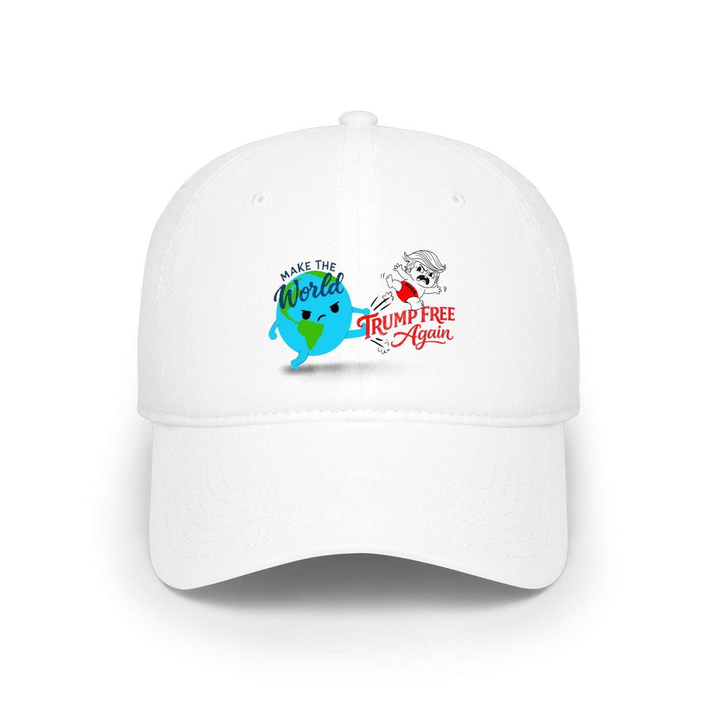 Make The World Trump Free Again – Anti-Hate/Anti-Trump Political Cap – Activist Streetwear