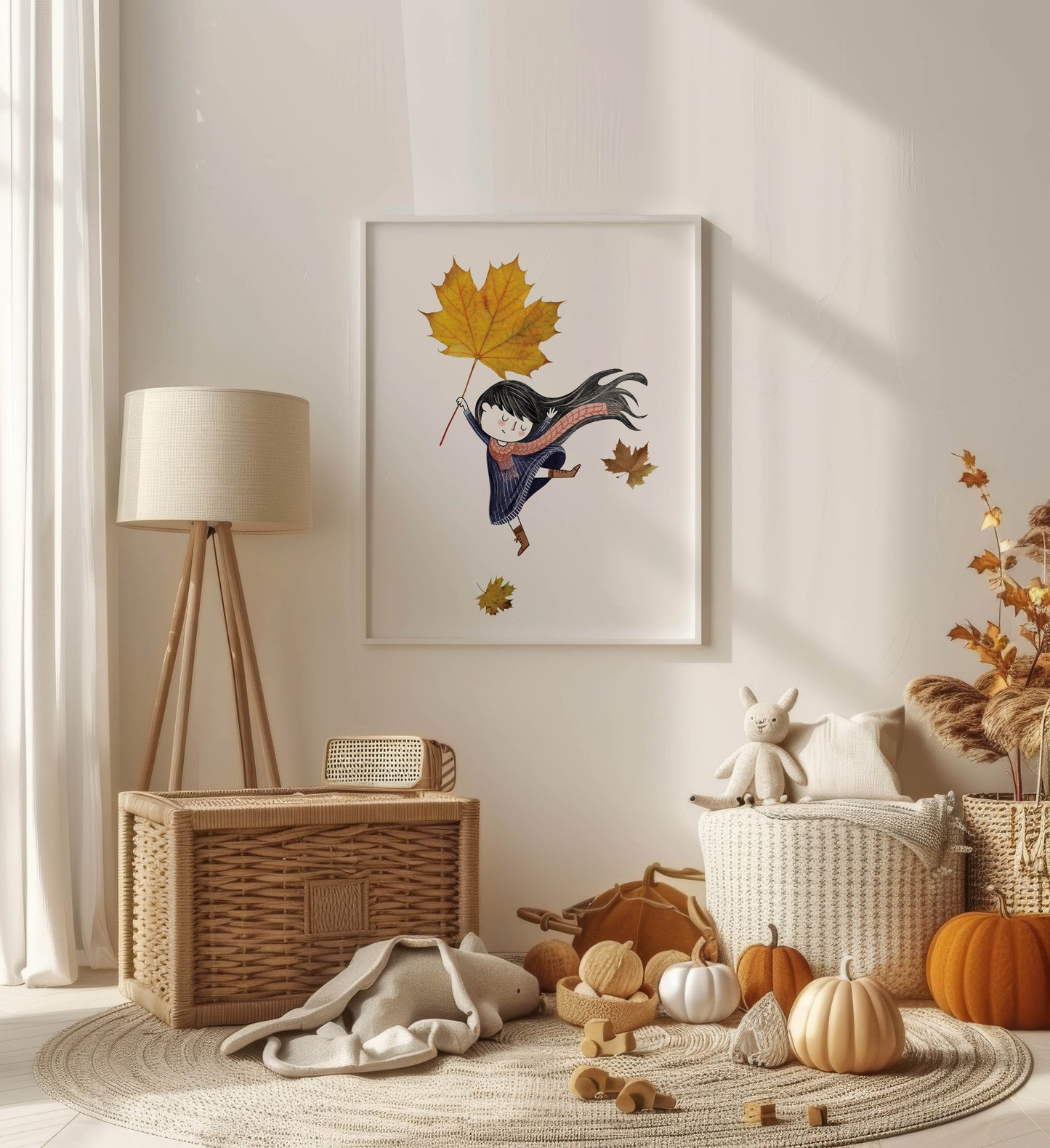 Art Print: Fall Leaves