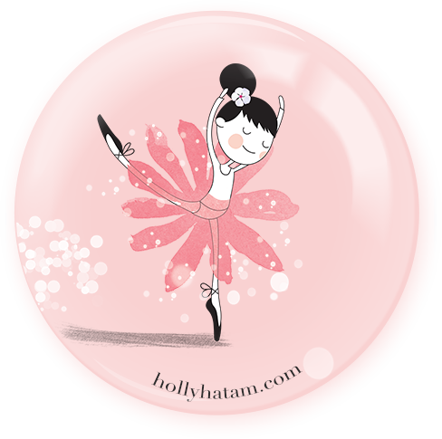 Ballerina | Dear Girl | Pinback Buttons