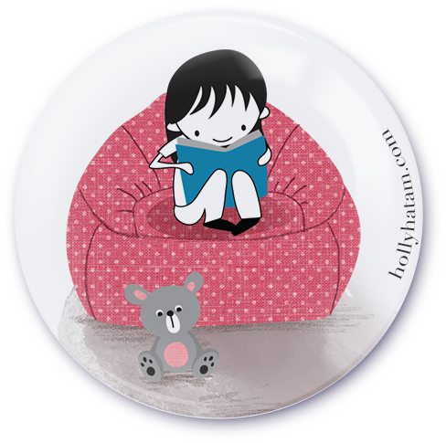 Bean Bag | Dear Girl | Pinback Buttons