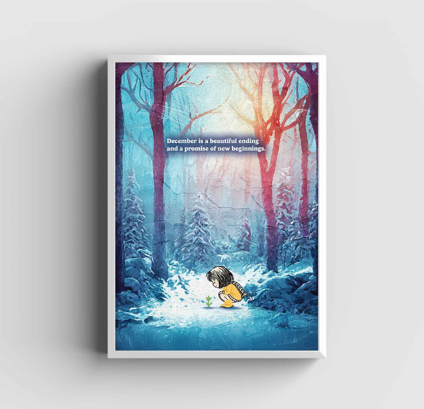 December - Art Print