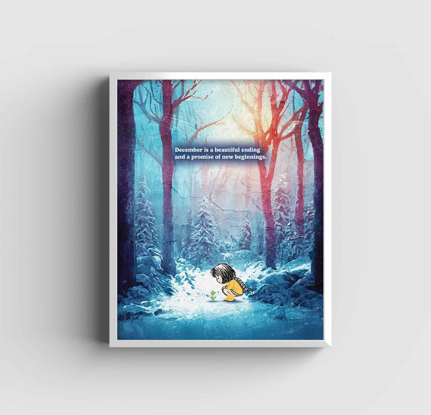 December - Art Print