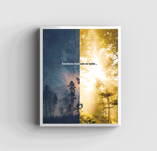 Emotions That Coexist - Art Print