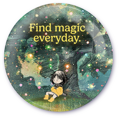 Find Magic | YJG | Pinback Buttons