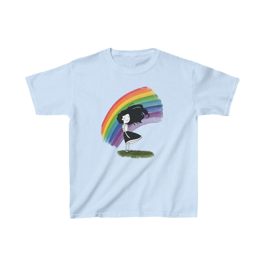 Dear Girl - Rainbow - Kids Heavy Cotton™ Tee