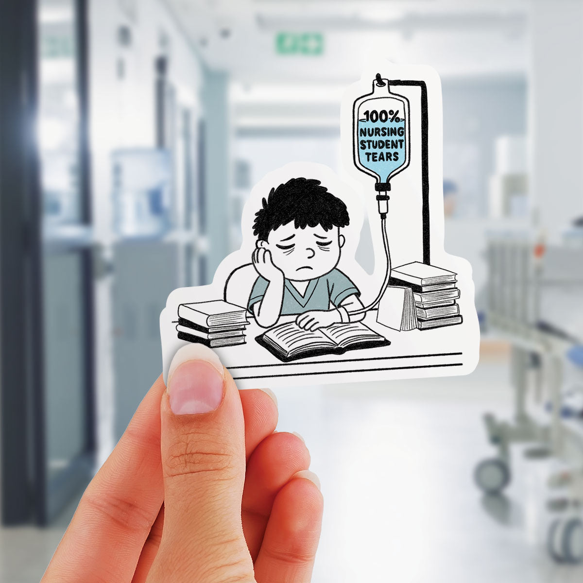 Nursing Student - Vinyl Sticker