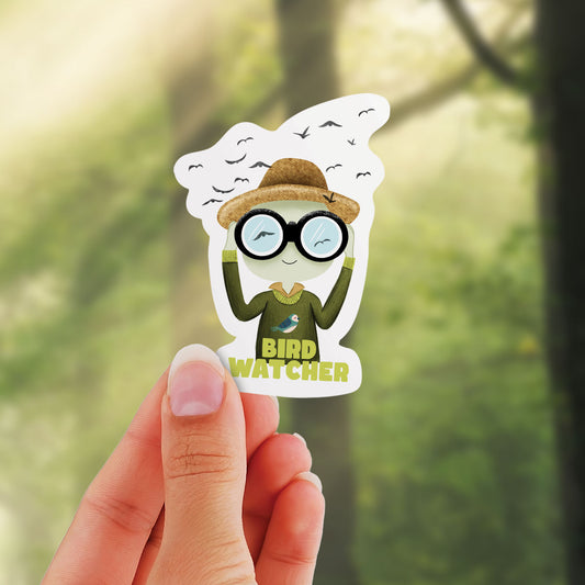 Bird Watcher - Vinyl Sticker