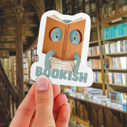 Bookish - Vinyl Sticker