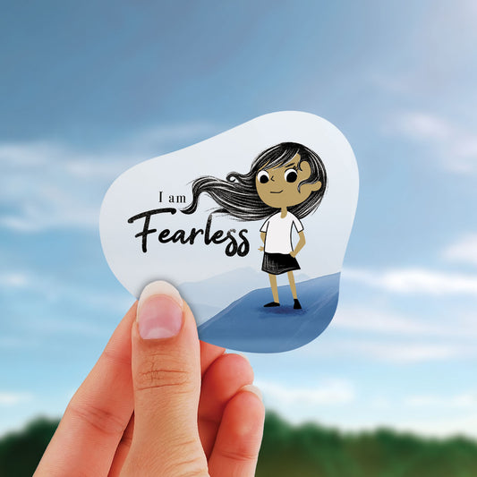 Fearless - Mental Health Vinyl Sticker