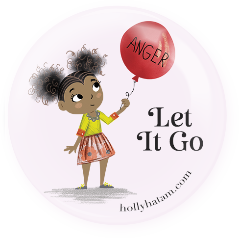 Let It Go | Happy Right Now | Pinback Buttons