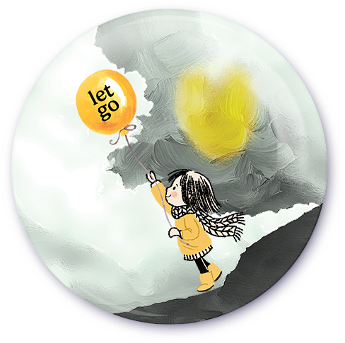 Let Go Balloon | YJG | Pinback Buttons