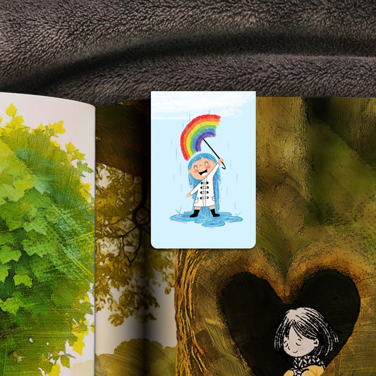 I decide my own vibe - Magnetic Bookmark