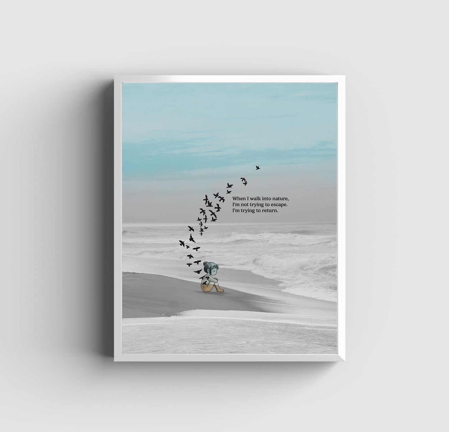Ocean Birds - Art Print