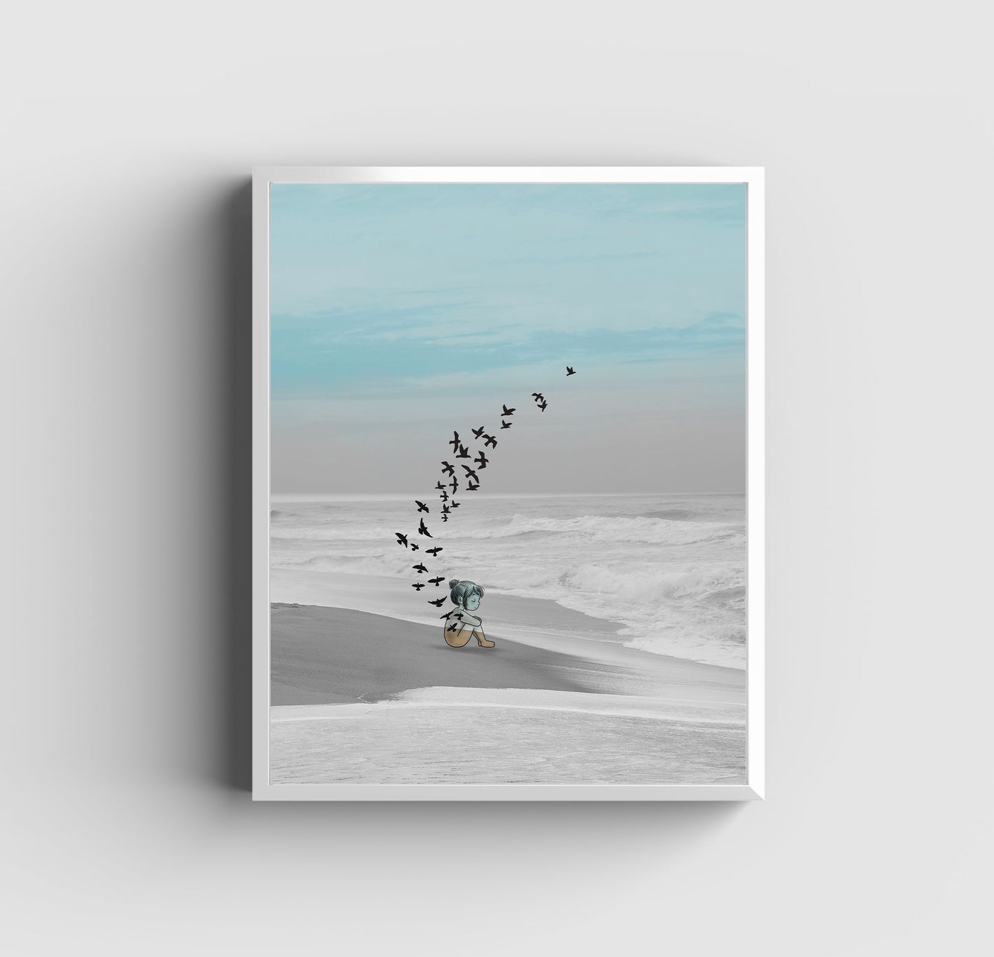 Ocean Birds - Art Print