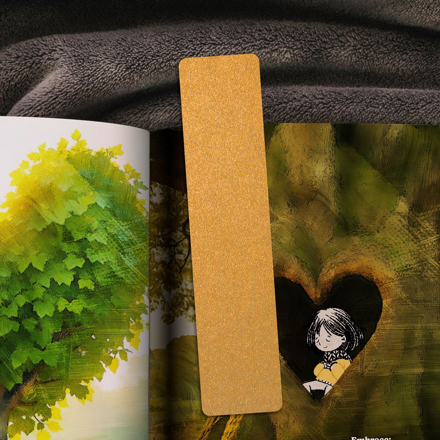 The Girl and the Crow - Bookmark